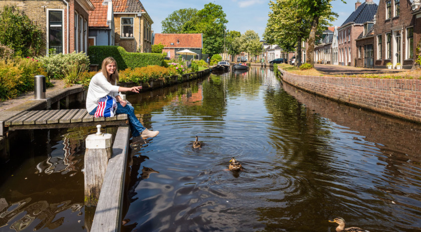 Heather Bergsma-Richardson aan het water