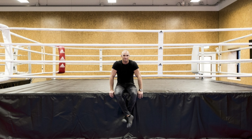 Peter Müllenberg in boksschool