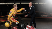Tom Coronel en Victoria Koblenko stapt in kart