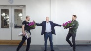 Cor van der geest met zoons Elco en Dennis