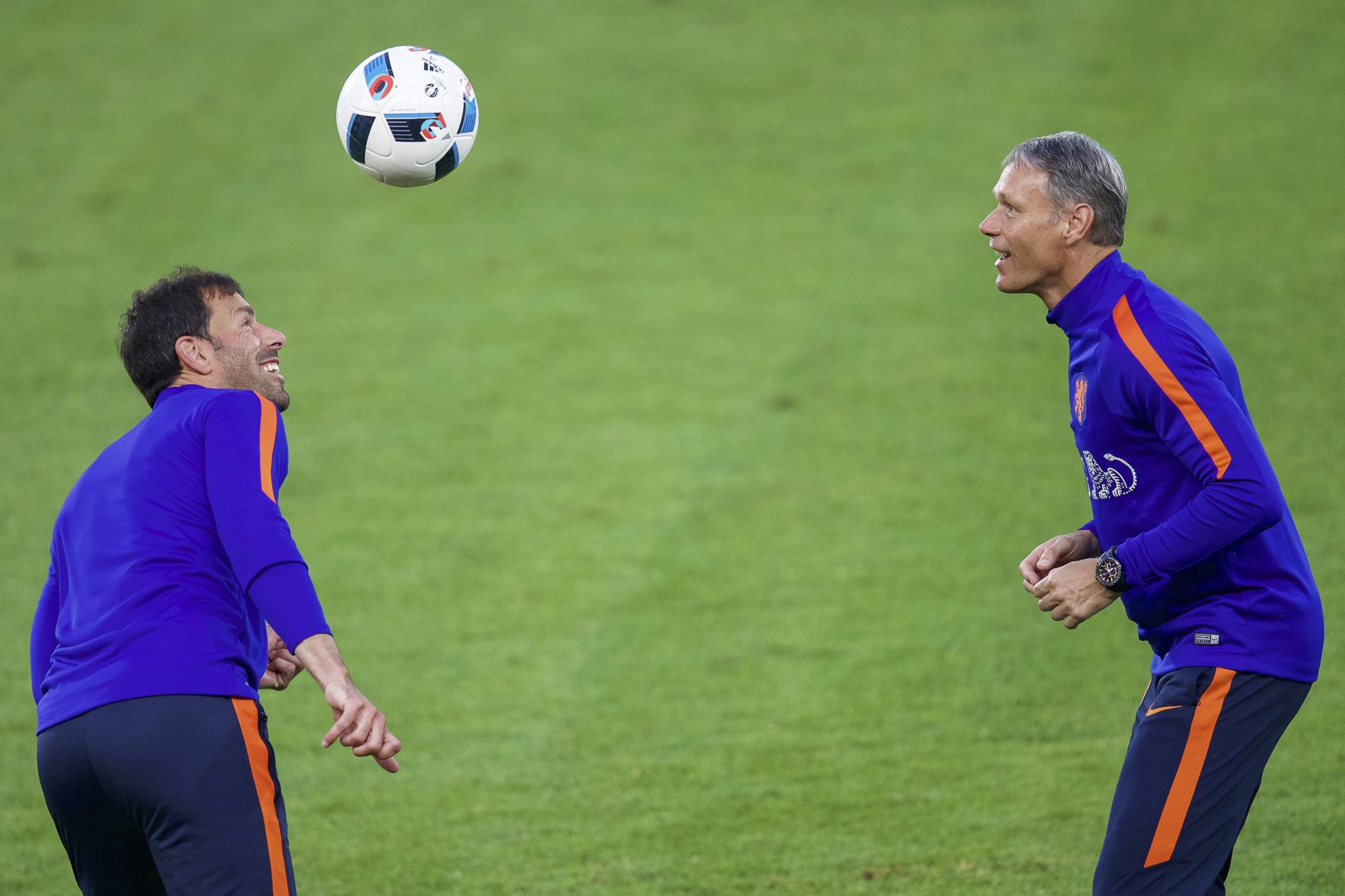Ruud van Nistelrooij en Marco van Basten