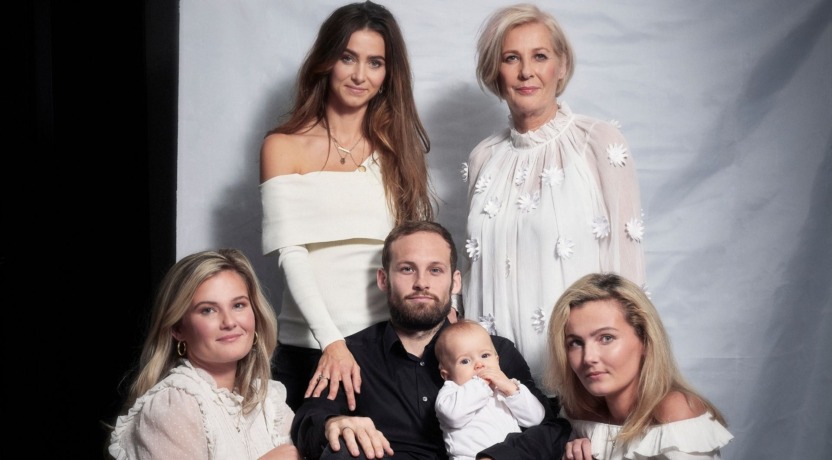 Daley Blind met familie