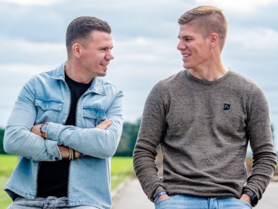 Niek Kimmann en Jelle van Gorkom
