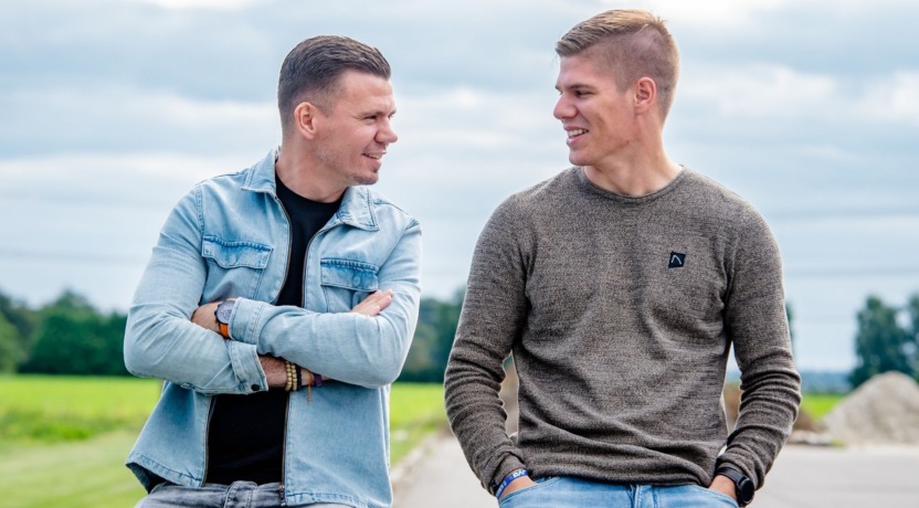 Niek Kimmann en Jelle van Gorkom