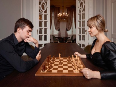 Jorden van Foreest en Victoria Koblenko