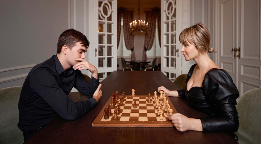 Jorden van Foreest en Victoria Koblenko