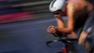 Tom Dumoulin tijdens tijdrit