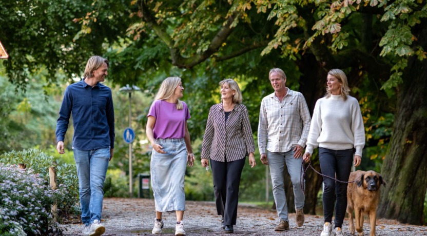 Dafne Schippers met familie