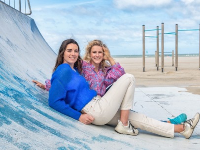 Odile van Aanholt en Annette Duetz