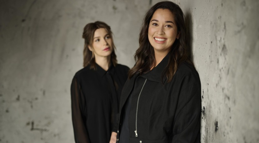 Ranomi Kromowidjojo en Victoria Koblenko