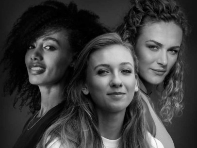 Femke Bol, Lieke Klaver en Sifan Hassan