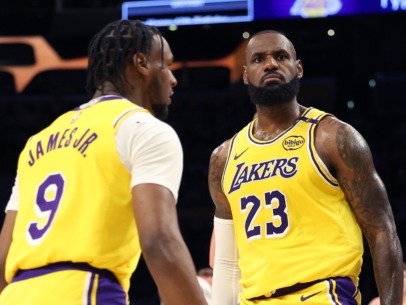 Lebron en Bronny James