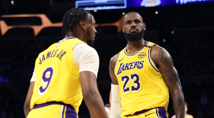 Lebron en Bronny James