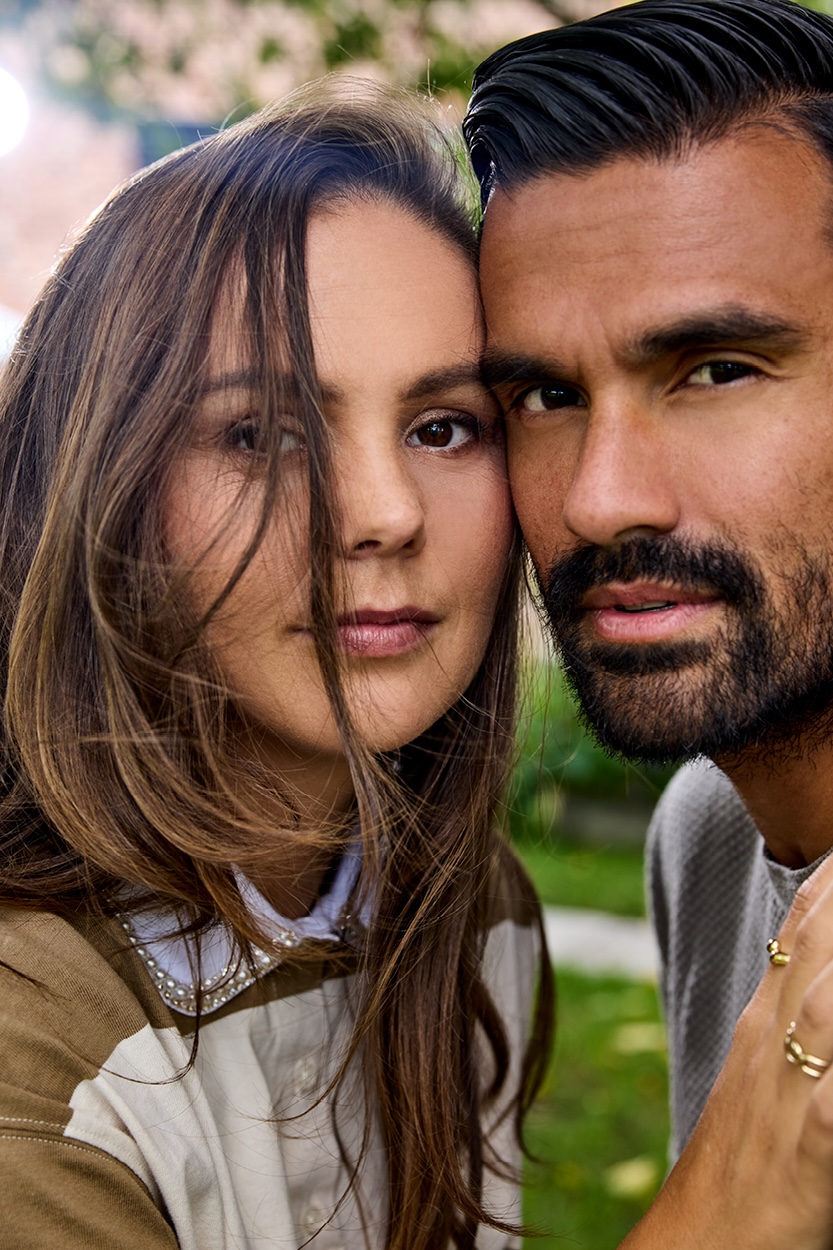 Lieke Martens en Benjamin van Leer